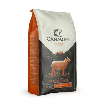 Canagan sausas šunų ėdalas G-F ėriena 12kg
