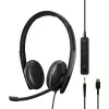 Ausinės EPOS ADAPT 165T USB-C II juodos
