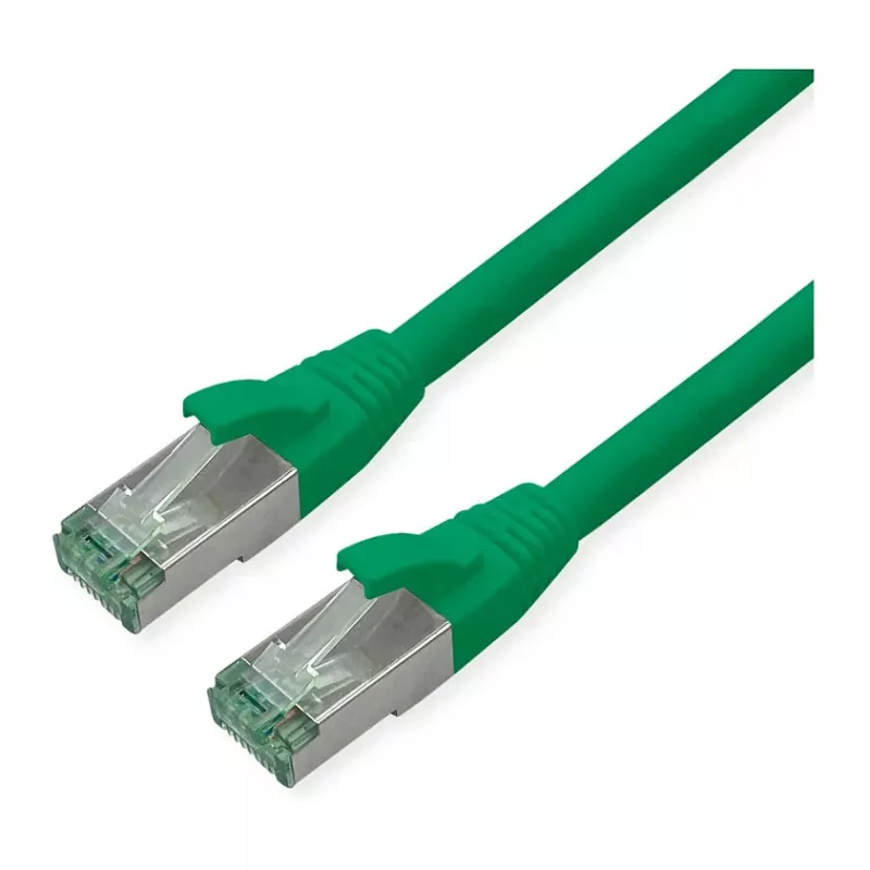 Tinklo kabelis ROLINE perdirbtos medžiagos 21.45.3238 RJ-45 Cat6a 15 m žalias