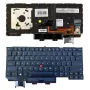 Lenovo KB315543 klaviatūra su apšvietimu ir TrackPoint, skirta ThinkPad X1 Carbon