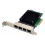 Digitus DN-10136 4 prievadų 2.5 Gigabit Ethernet tinklo plokštė PCI Express Realtek