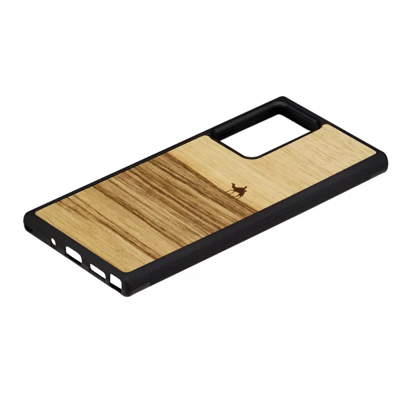 Apsauginis telefono dėklas Man and Wood, tinka Samsung Galaxy Note 20 Ultra, terra juoda