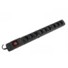 Įtampos apsaugos blokas Armac M9/15/CZ juodas 9 lizdai 250V 1,5m