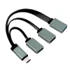 USB-C 3.1 3 prievadų USB šakotuvas