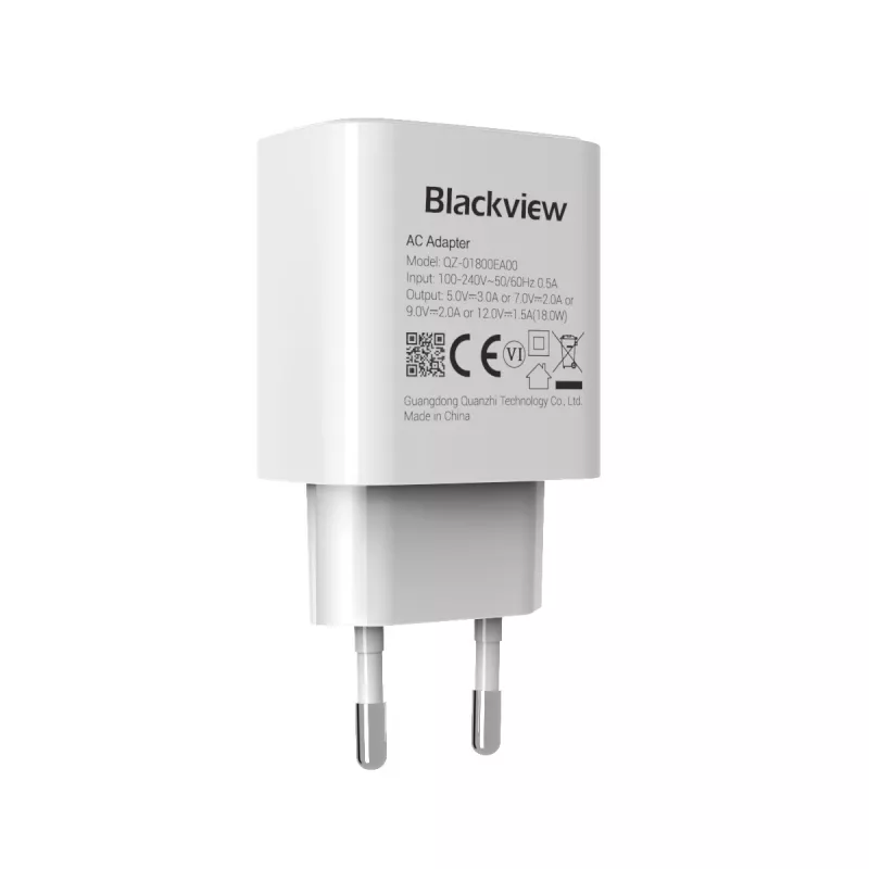 BLACKVIEW CHAR-18W sieninis USB įkroviklis, 18 W galia