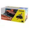 Nuotoliniu valdymu monster truck Amewi DieCast 1:64 RTR Oranžinis, liejto korpuso, paruoštas važiuoti