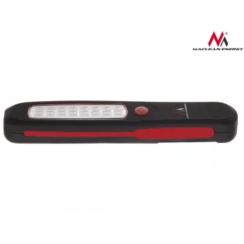 Dirbtuvės lempa MACLEAN MCE03 — 24 LED, magnetinis pagrindas ir kabliukas, maitinama baterijomis (3×AAA)