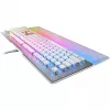 Turtle Beach Vulcan II Max žaidimų klaviatūra, laidinė, USB, optomechaniniai jungikliai, RGB foninis apšvietimas, balta