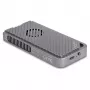 Dėklas SSD DeLOCK 42025 1 x M.2 (PCIe, USB4 Gen4, USB-C) pilkas, aliuminis