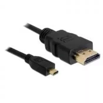 HDMI kabelis DeLOCK 2m Type A į Type D juodas