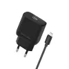 Beline Beli02174 USB-C į Lightning 30W kroviklis su juodu laidu