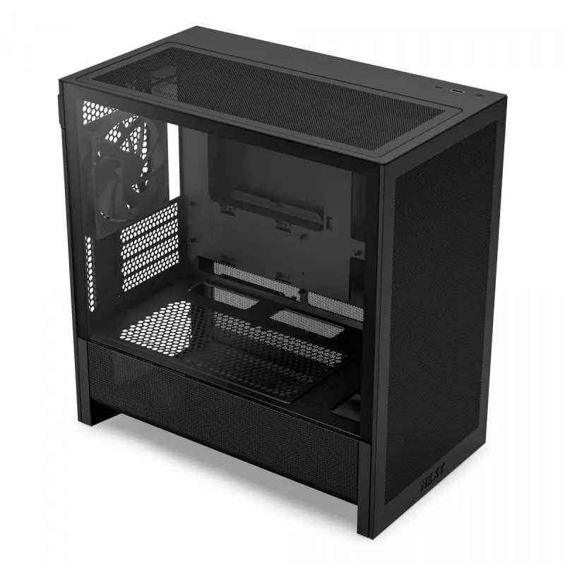 NZXT H3 Flow Micro ATX korpusas - juodas