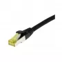 Patch Laidas RJ45, CAT6A 500MHz, 7,5m, juodas, S-STP (S/FTP), TPE/LSZH (Ultraflex), AWG26, su Cat.7 žaliava, Synergy 21 (S217622)