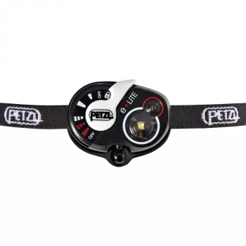 Petzl e+LITE juodai balta – galvos žibintuvėlis avarinei situacijai