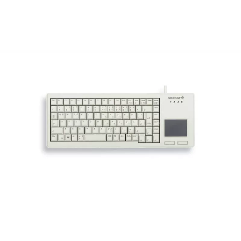 CHERRY XS Touchpad klaviatūra Universal USB QWERTY JAV anglų Pilka