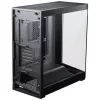 PHANTEKS NV-Series NV5 MK2 ATX korpusas, grūdintas stiklas, DRGB - Satin Black + 3 vnt. M25 Gen2 PWM D-RGB Reverse Blade ventiliatoriai + 1 normalus ventiliatorius - 120 mm