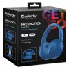 Belaidės ausinės Defender Fre Emotion B490 mėlynos, antausinės, Bluetooth, įmontuotas mikrofonas