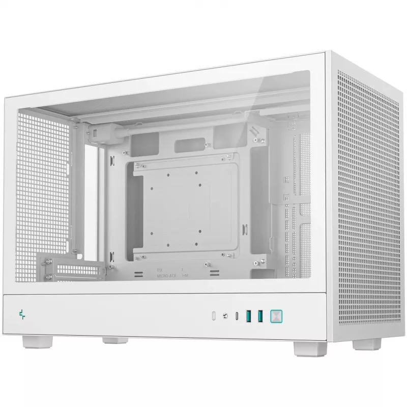 DeepCool CH260 Micro Tower Baltas