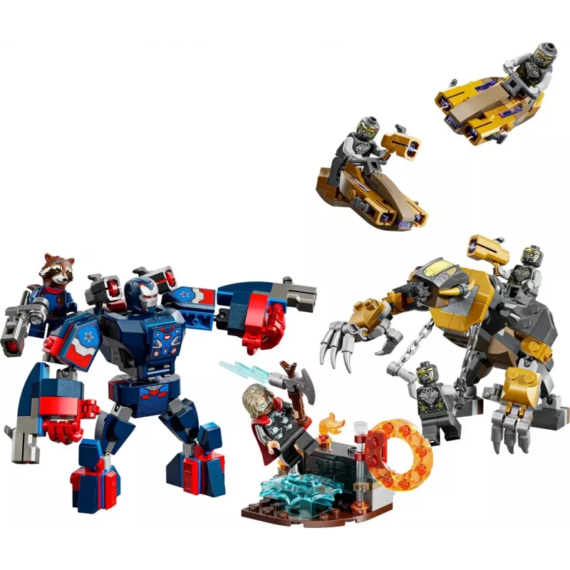 LEGO MARVEL 76322 Keršytojai: Pabaiga - Toras prieš Chitauri