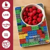 Virtuvinės svarstyklės Beper P102BIL005 – skaitmeninės, 5 kg, 1 g, spalvingi plyteliai