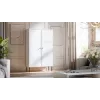 Vitrina PALAZZO BIS 1000×390×1660 mm balta matinė