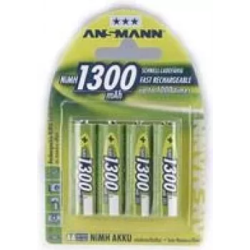 ANSMANN Įkraunama baterija AA tipo NiMH 1300 mAh
