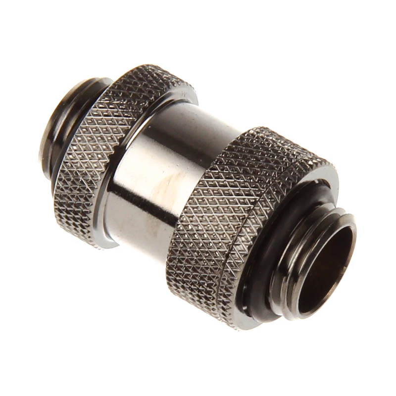 Bitspower Aqua-Pipe II (22-31mm) AGB vandens jungtis - G1/4 colio, blizgi juoda