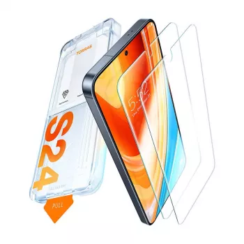 Grūdintas stiklas Torras Samsung S24+ — 9H kietumas, atsparus įbrėžimams