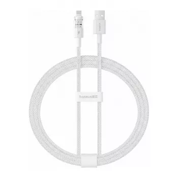 Įkrovimo laidas Baseus USB į Lightning 1 m 2.4A Baltas