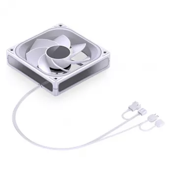 Ventiliatorius Jonsbo ZA-120 Reverse Blade PWM ARGB 120mm Baltas
