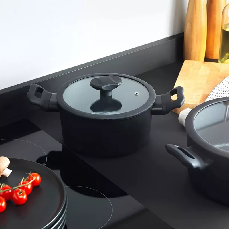 Puodas Russell Hobbs RH01863EU7 20 cm Crystaltech nerūdijančio plieno su stikliniu dangčiu
