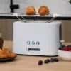Skrudintuvas Toast&Taste 9000 Double White (baltas, 980 W, 2 riekėms)