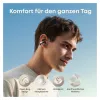 ANKER Soundcore AeroClip mėlyni atviro tipo ausinės su spaustuku Hi-Res garsas LDAC NC IP55 KI palaikomi skambučiai