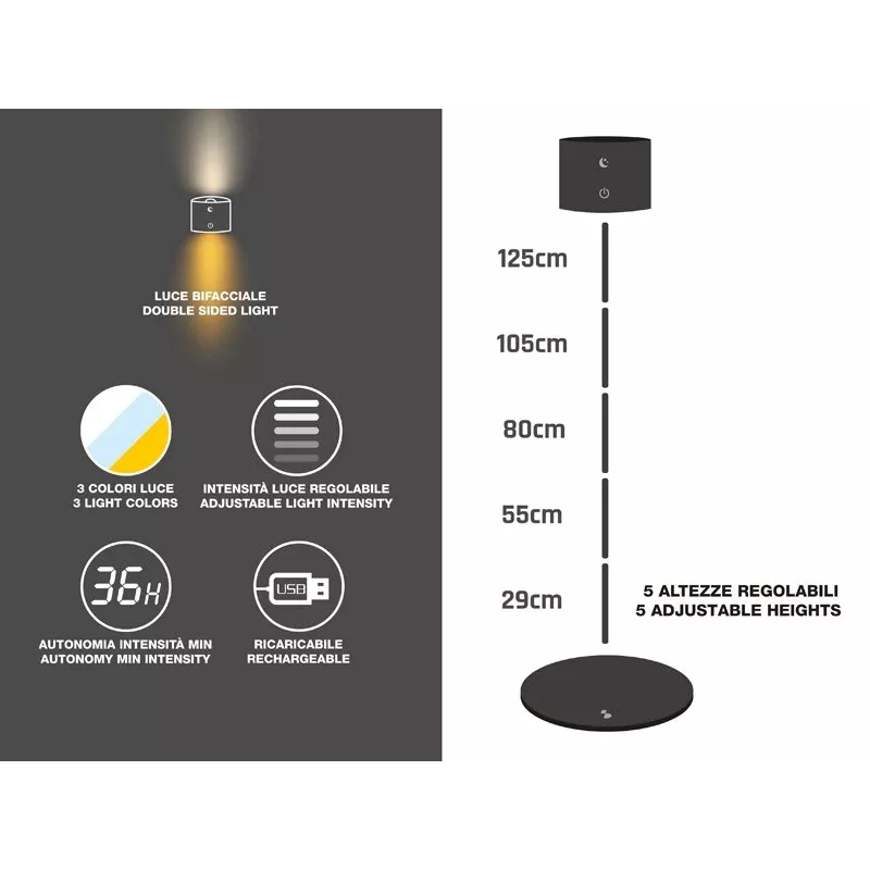 Elektrinis virdulys Beper P201UTP306, 1,7 L, 2200 W, nerūdijančio plieno kaitinimo elementas, belaidis indas