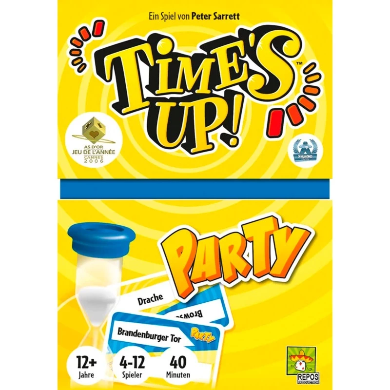 Time's Up Party Family Game – Žaidimas šeimai ir draugams