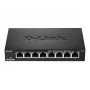 D-Link DES-108 Juodas 8 prievadų Fast Ethernet jungiklis