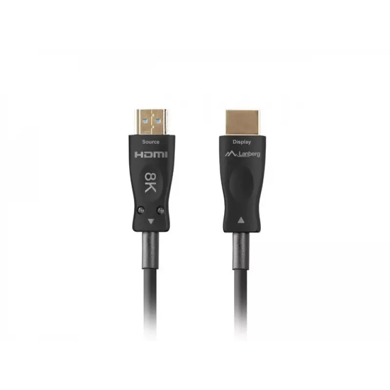 HDMI kabelis Lanberg CA-HDMI-30FB-1000-BK 100 m juodas
