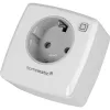 Homematic IP HMIP-PSM-2 išmanusis kištukinis lizdas, baltas, IP20, 3680 W