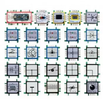 ALLNET 125697 Įvairiaspalvis Brick’R’knowledge suderinamas elementas