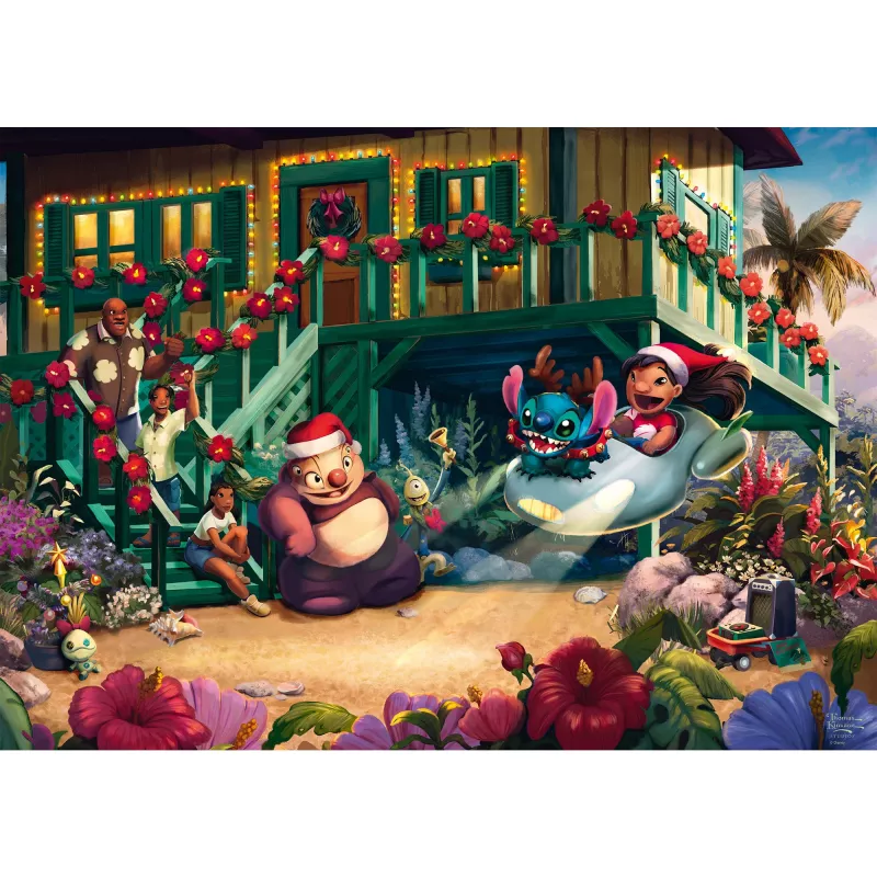 Dėlionė Schmidt Spiele 58049 – 1000 dalių, Lilo & Stitch animaciniai personažai