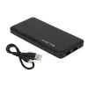 Nešiojamas power bank BLOW PB10A 10000 mAh polimerinė baterija, 2x USB-A išėjimai, 22,5 W bendra galia, Micro‑USB įėjimas, juoda