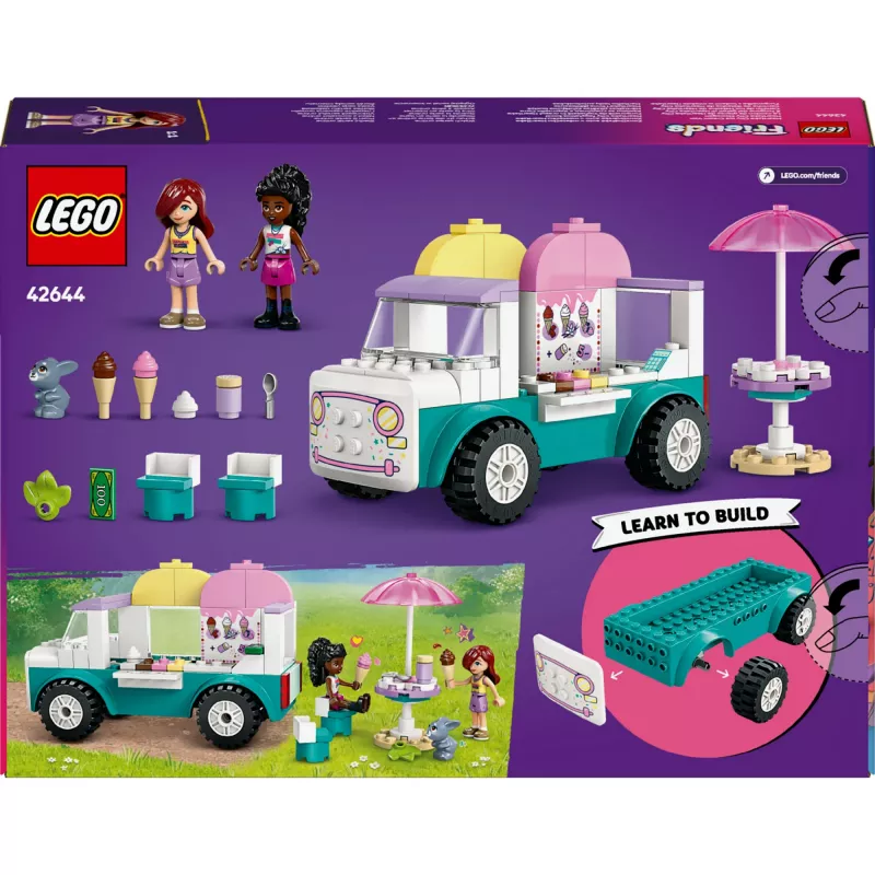 LEGO FRIENDS 42644 „Širdies miesto“ ledų furgonėlis