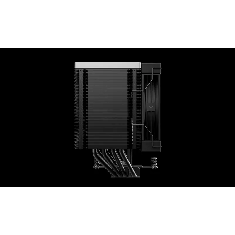 Oro aušintuvas DeepCool AK500 G2 Digital NYX, 120 mm ventiliatorius, maksimalus oro slėgis 3,33 mmH2O, 117×129×159 mm, juodas