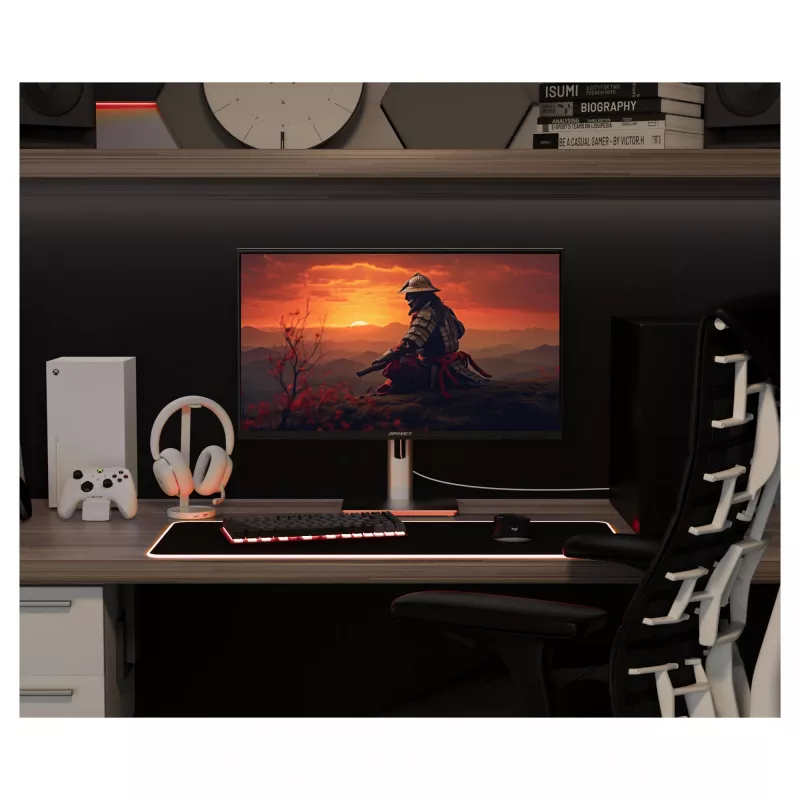 JAPANNEXT JN-I270FHD200F-HSP monitorius 68,6 cm (27 colių) Full HD LED sidabrinis