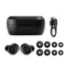 Teufel REAL BLUE TWS 3 belaidės ausinės į ausis, juodos, Bluetooth, skirtos skambučiams ir muzikai