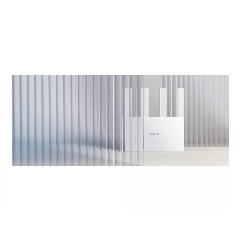 Nešiojamasis belaidis maršrutizatorius Xiaomi BE3600 — Dviejų juostų 2,4/5 GHz, „Wi‑Fi 7“ (802.11be), 2,5 Gigabit Ethernet, 4× LAN, 2x2 antenos, Baltas