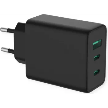 ROTRONIC-SECOMP Value maitinimo blokas – GaN technologija – 65 W – 5 A – 3 išėjimo prievadai (USB, 2 x USB-C)