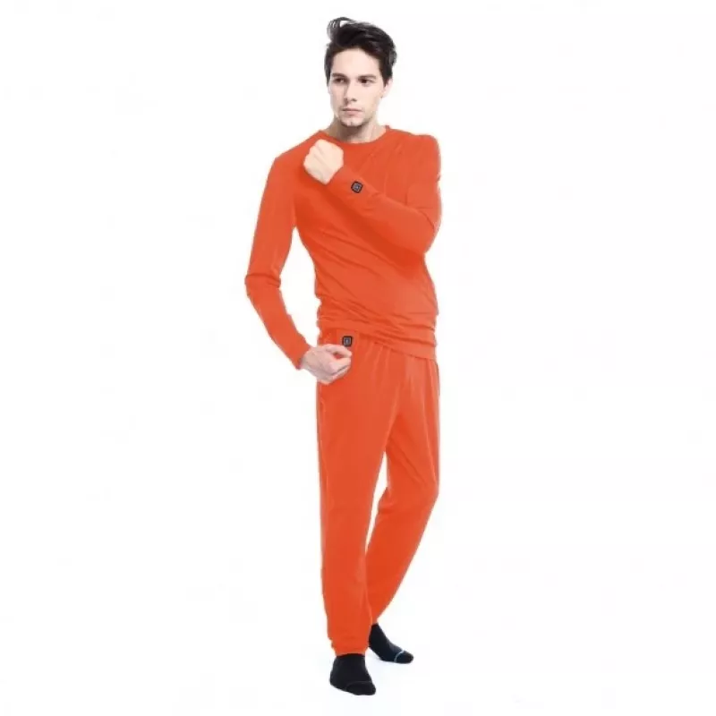 Šildomos ilgos kelnės Glovii GP1RM Raudonos Suaugusiems Unisex 6% elastanas 94% poliesteris