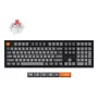 Keychron K10 Max QMK belaidė klaviatūra Universal USB RF Wireless Bluetooth Juoda