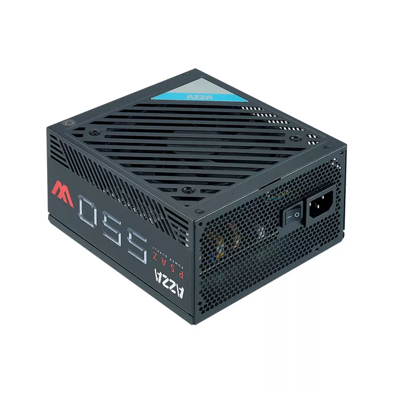 AZZA PSAZ-550W ATX maitinimo blokas 550 W, 80 PLUS Bronze, 120 mm ventiliatorius